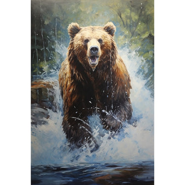 Brown Bear Canvas